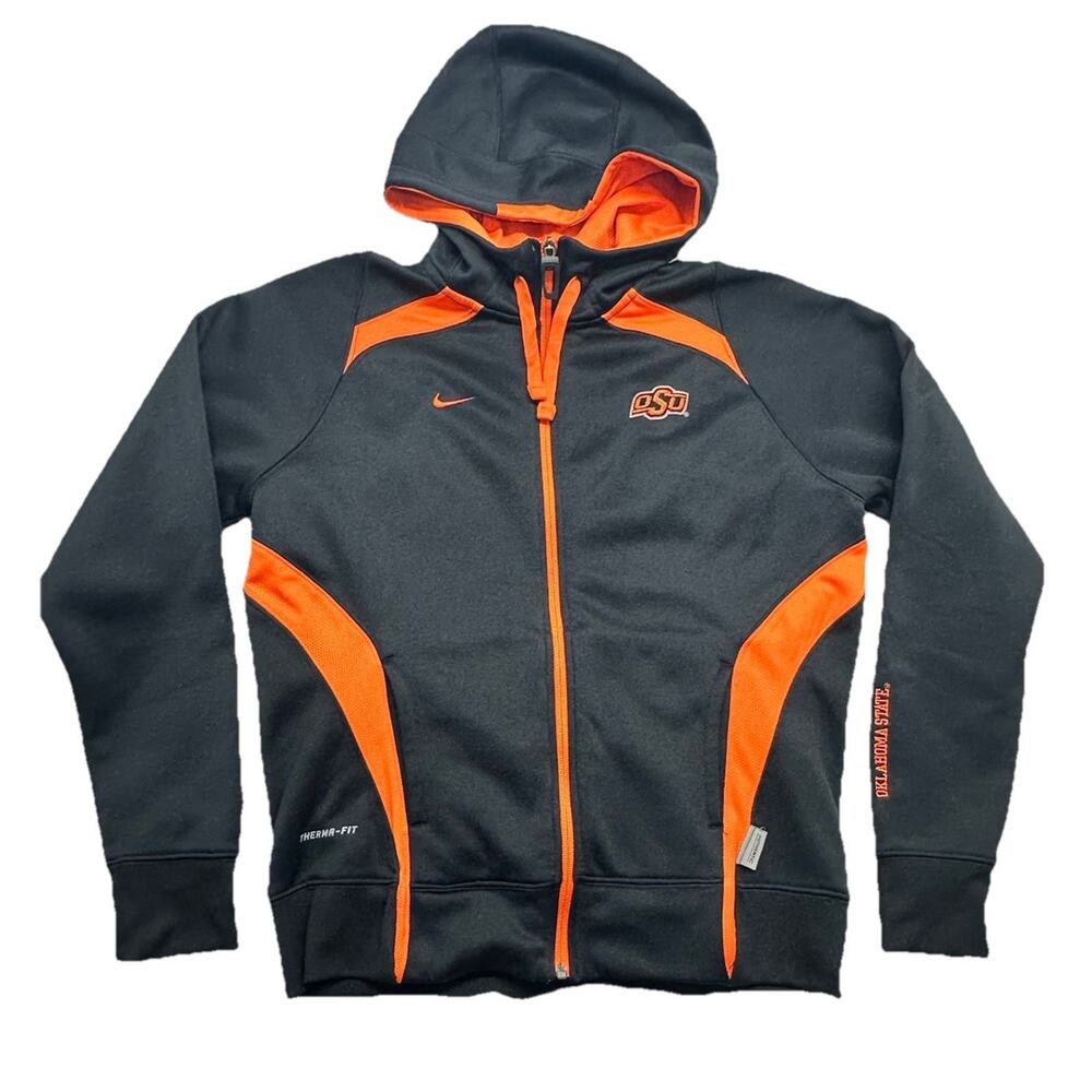 Nike Therma Fit Jacket Womens Medium OSU Cowboys Oklahoma State University
